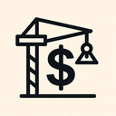 icon_construction_dollar_sign_asymmetrical icon preview