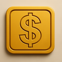 icon_construction_dollar_sign_embossed icon preview