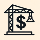 icon_construction_dollar_sign_geometric icon preview