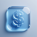 icon_construction_dollar_sign_glassy icon preview