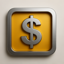 icon_construction_dollar_sign_metallic icon preview