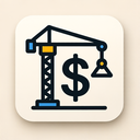 icon_construction_dollar_sign_modern icon preview