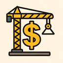 icon_construction_dollar_sign_playful icon preview