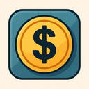icon_construction_dollar_sign_rounded icon preview