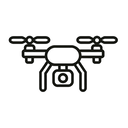 icon_construction_drone_minimal_outline icon preview