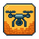 icon_construction_drone_pixel_art icon preview