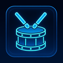 icon_construction_drum_futuristic icon preview