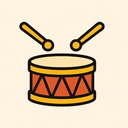 icon_construction_drum_iconic icon preview