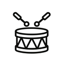 icon_construction_drum_monochrome icon preview