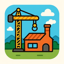 icon_construction_factory_cartoon icon preview