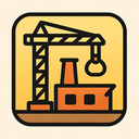 icon_construction_factory_filled icon preview