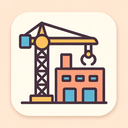 icon_construction_factory_flat_pastel icon preview