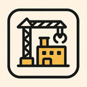 icon_construction_factory_symmetrical icon preview