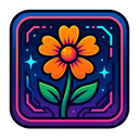 icon_construction_flower_cyberpunk icon preview