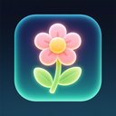 icon_construction_flower_glow_effect icon preview