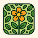 icon_construction_flower_organic_pattern icon preview