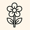 icon_construction_flower_outline icon preview