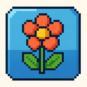 icon_construction_flower_pixel_art icon preview