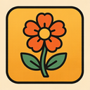 icon_construction_flower_retro icon preview