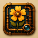 icon_construction_flower_steampunk icon preview