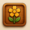 icon_construction_flower_wooden icon preview