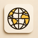 icon_construction_globe_elegant icon preview