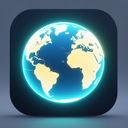 icon_construction_globe_glow_effect icon preview