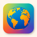 icon_construction_globe_gradient icon preview