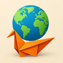 icon_construction_globe_origami icon preview
