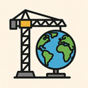icon_construction_globe_simplified icon preview