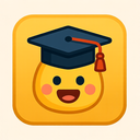 icon_construction_graduation_cap_cartoon icon preview