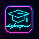 icon_construction_graduation_cap_cyberpunk icon preview