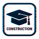 icon_construction_graduation_cap_digital_glitch icon preview