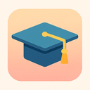 icon_construction_graduation_cap_flat_pastel icon preview