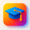 icon_construction_graduation_cap_vibrant_colors icon preview
