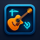 icon_construction_guitar_futuristic icon preview