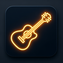 icon_construction_guitar_glow_effect icon preview