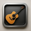 icon_construction_guitar_metallic icon preview