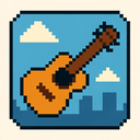 icon_construction_guitar_pixel_art icon preview