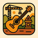 icon_construction_guitar_tribal icon preview