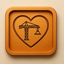 icon_construction_heart_embossed icon preview