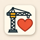 icon_construction_heart_flat_design icon preview