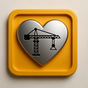 icon_construction_heart_metallic icon preview