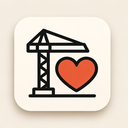 icon_construction_heart_minimalist icon preview