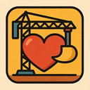 icon_construction_heart_retro icon preview