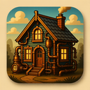 icon_construction_house_steampunk icon preview