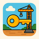 icon_construction_key_cartoon icon preview