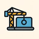 icon_construction_laptop_abstract icon preview