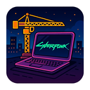 icon_construction_laptop_cyberpunk icon preview