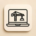 icon_construction_laptop_elegant icon preview